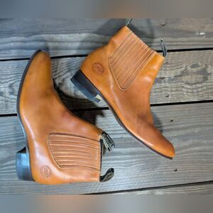 Estribo Men's Tan Leather Chukka Boots 9